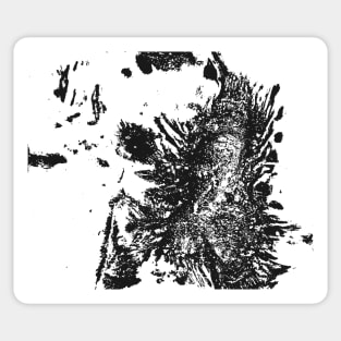 Ordaos - Destroyed Print #3 Black Sticker